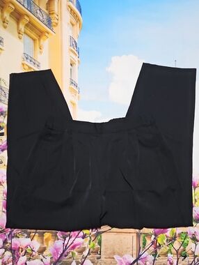 Masscob Chic Black High-Waisted Pull On Pants Size 10